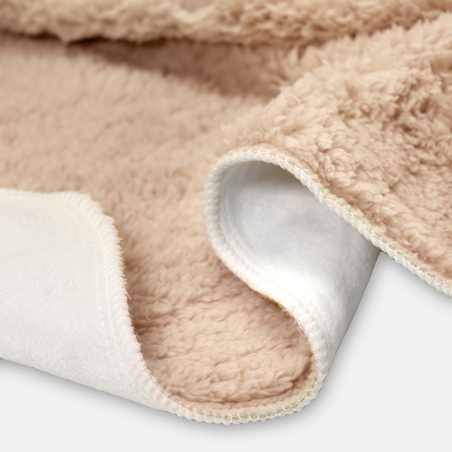 Sherpa Blanket - 30&quot; x 40&quot;(SAND)