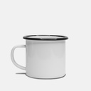 Camp Mug 10 oz. (Black Rim)