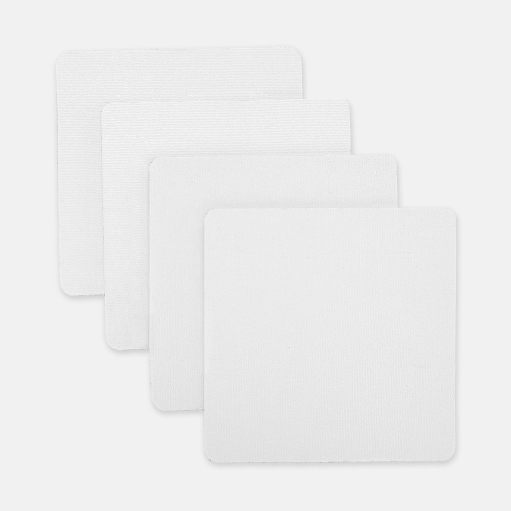 Coaster Hardboard Back (Square) 4PK