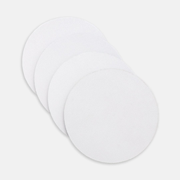 [H02-CR] Coaster Neoprene Back (Round) 4PK